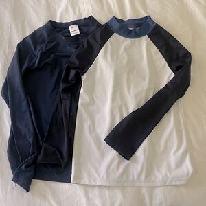 Hanna Andersson and Janie and Jack Rash Guards